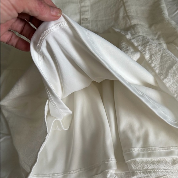 art class 100% cotton White Button-Front Spaghetti Strap Dress - Picture 7 of 9